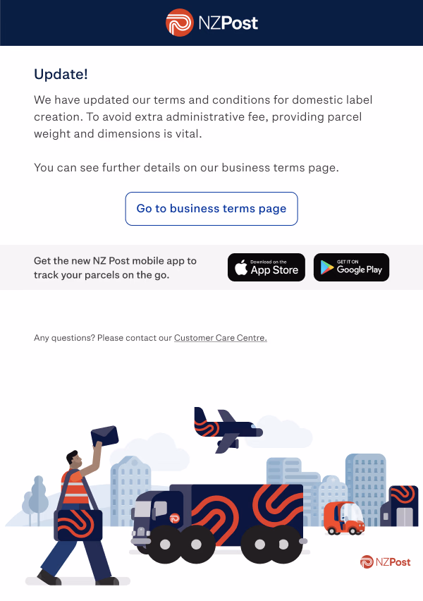 Email content design