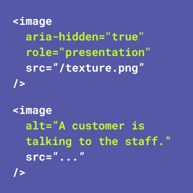 Accessibility - WCAG