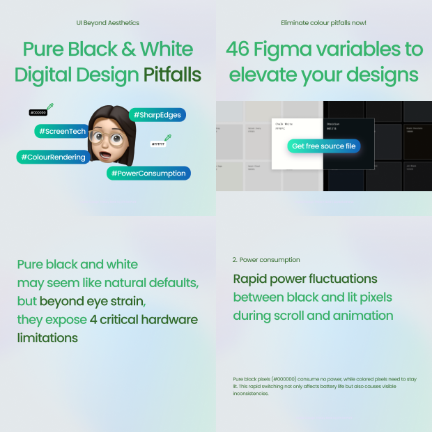 Social media content design